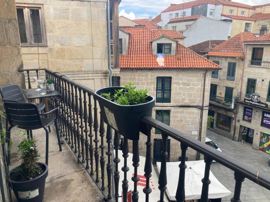 Апартаменти Hyp - A Casa Do Correo Vello - O Balcon Понтеведра Екстер'єр фото